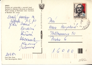 Brno 1983 95 001 ●